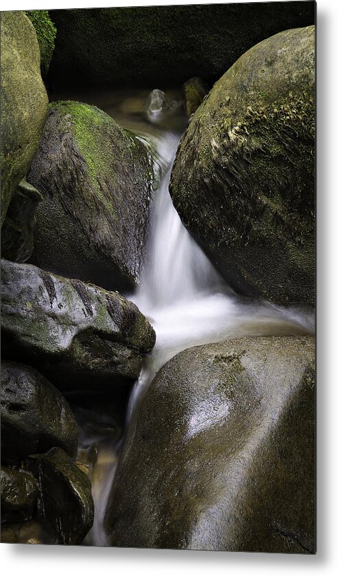 Arkansas Metal Print featuring the photograph 0706-0138 Smith Creek Rocks by Randy Forrester