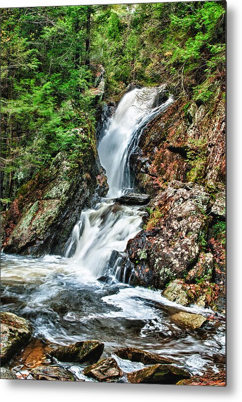 Landscapes Metal Print featuring the photograph Campbell Falls by Fred LeBlanc