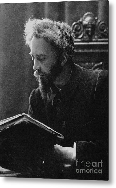 Science Metal Print featuring the photograph Jean Baptiste Perrin, Nobel Prize 1926 #1 by Science Source