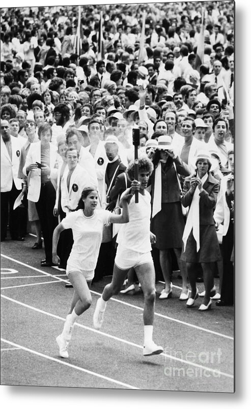 1976 Metal Print featuring the photograph Olympic Games, 1976 #1 by Granger