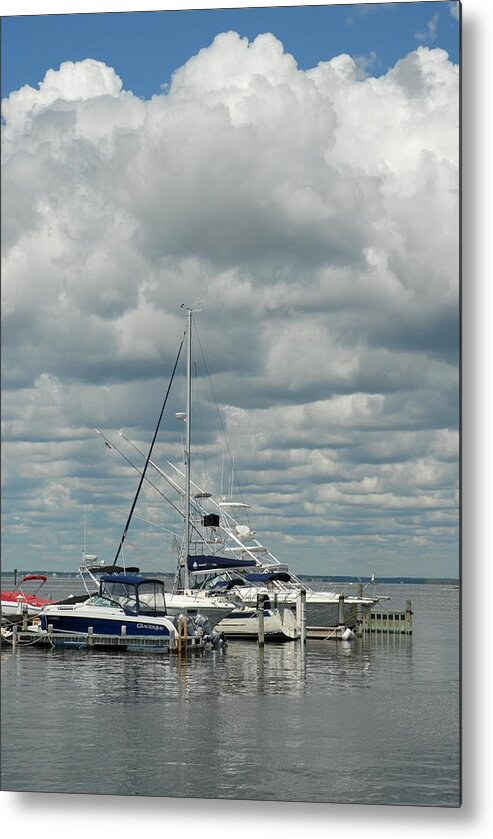 Sail Boats Metal Print featuring the photograph Boats 132 by Joyce StJames