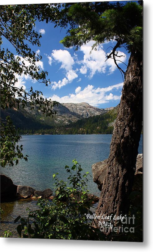 Tahoe Metal Print featuring the photograph Fallen Leaf Lake by Patrick Witz