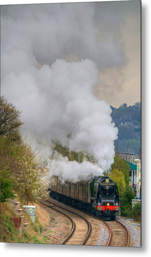 Steam Metal Print featuring the photograph Heavy Metal in Motion by David Birchall