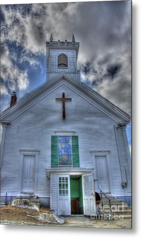 Maine Metal Print featuring the photograph Impending Doom by Brenda Giasson