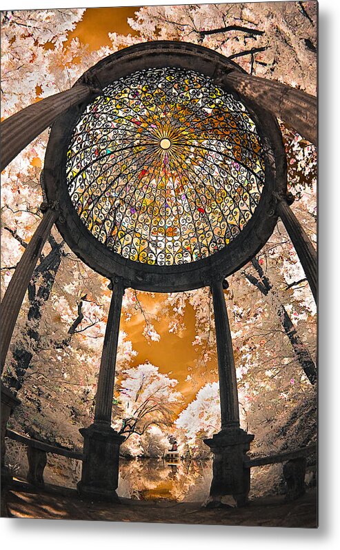 Love Arch Metal Print featuring the photograph Love Arch by Steve Zimic
