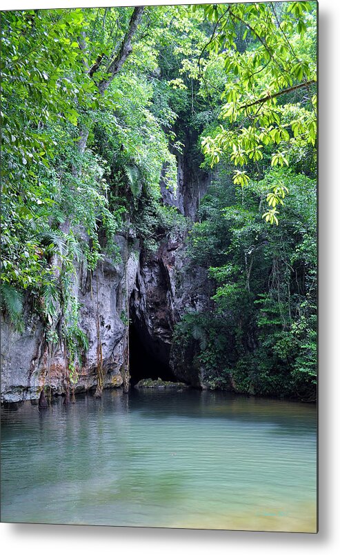 Cave Metal Print featuring the photograph My Peace by Li Newton