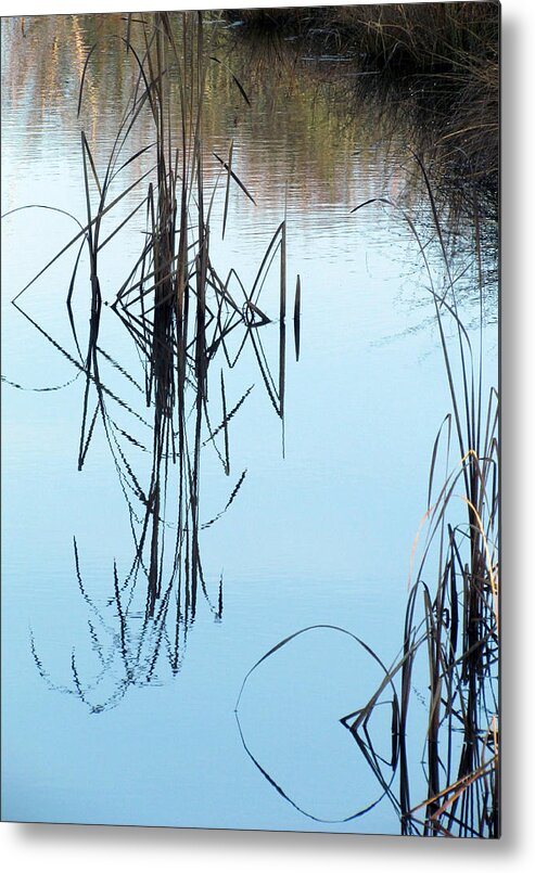 Water Metal Print featuring the photograph Nature's Art by I'ina Van Lawick