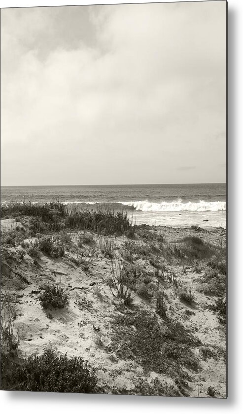 Ocean Metal Print featuring the photograph Ocean wave view by Kathleen Grace