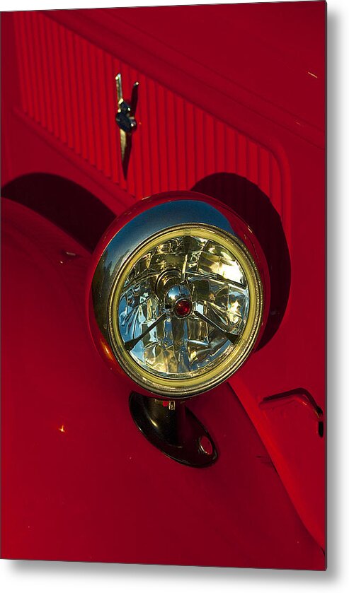Ford Metal Print featuring the photograph Old Ford by Pat Exum