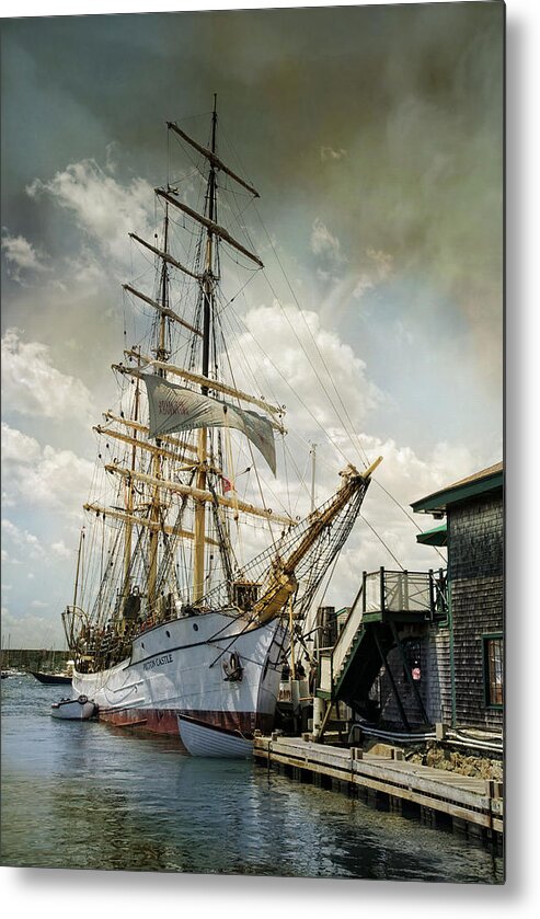 Ships Metal Print featuring the photograph Picton Castle by Robin-Lee Vieira