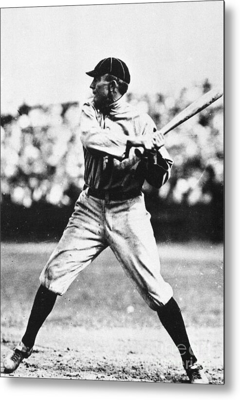 20th Century Metal Print featuring the photograph Ty Cobb (1886-1961) by Granger