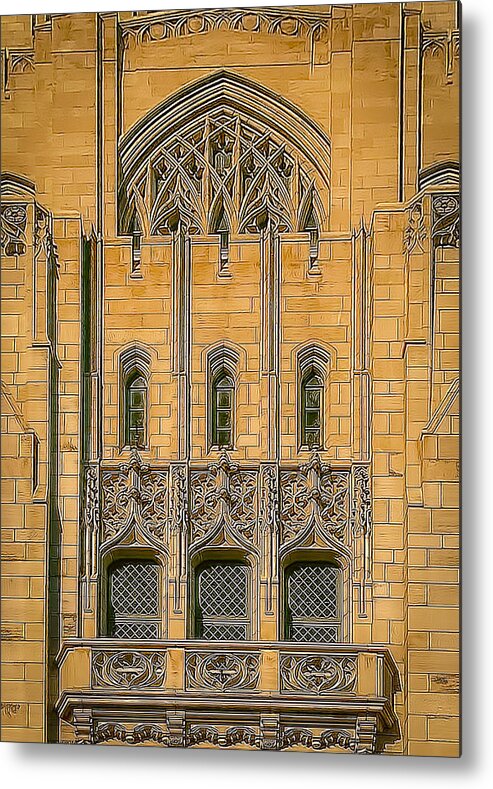 America Metal Print featuring the photograph Balcony #1 by Maria Coulson