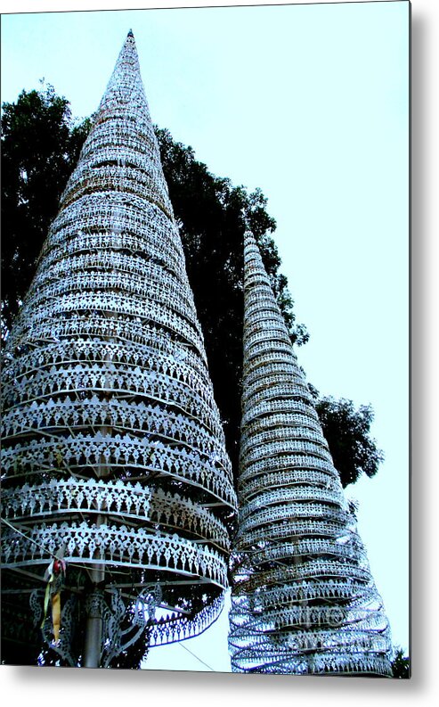 Cambodia Metal Print featuring the photograph Independence Park 3 #1 by Randall Weidner