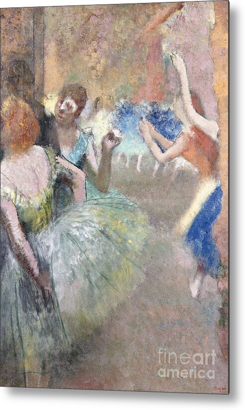 Degas Metal Print featuring the painting Scene de Ballet by Edgar Degas