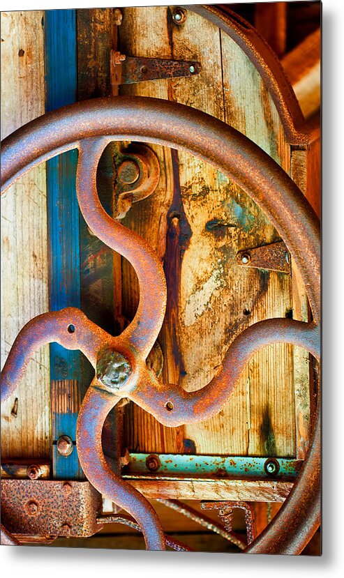 Metal Metal Print featuring the photograph Curves and Lines #2 by Stephen Anderson