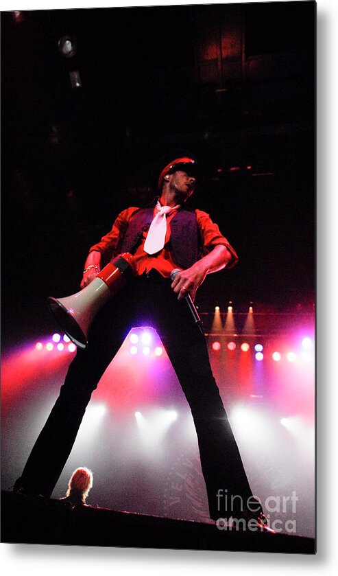 Scott Weiland Metal Print featuring the photograph Scott Weiland #8 by Jenny Potter