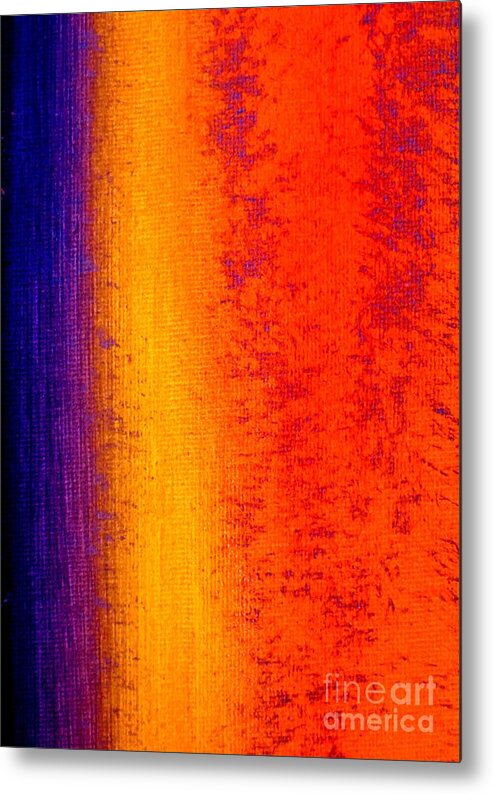 Abstract Metal Print featuring the painting Abstract by Tim Townsend