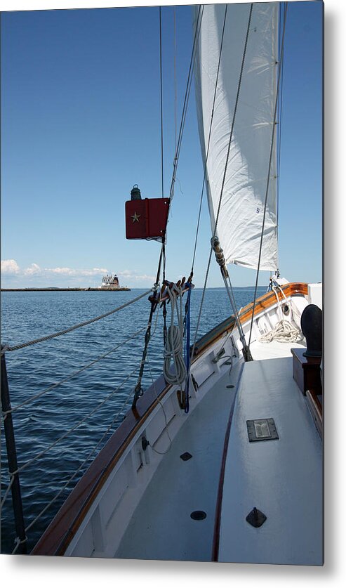 Sailing Metal Print featuring the photograph Ahoy by Becca Wilcox