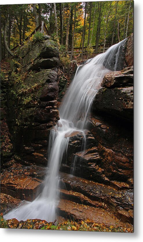 Avalanche Falls Metal Print featuring the photograph Avalanche Falls by Juergen Roth