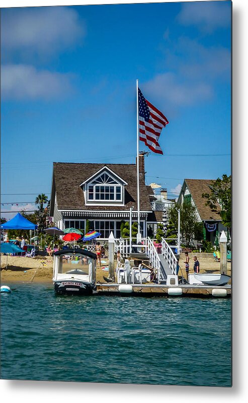 4th Of July Metal Print featuring the photograph Balboa Baby by Pamela Newcomb
