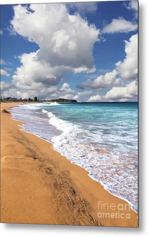 Photography Metal Print featuring the photograph Beauty and the Beach by Kaye Menner by Kaye Menner