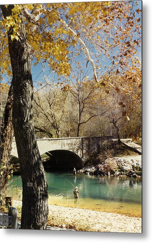 Landscape Metal Print featuring the photograph Bennet Springs by Steve Karol