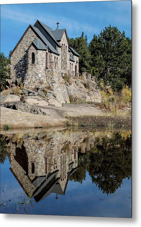 Catholic Metal Print featuring the photograph Chapel on the Rock by Dawn Key