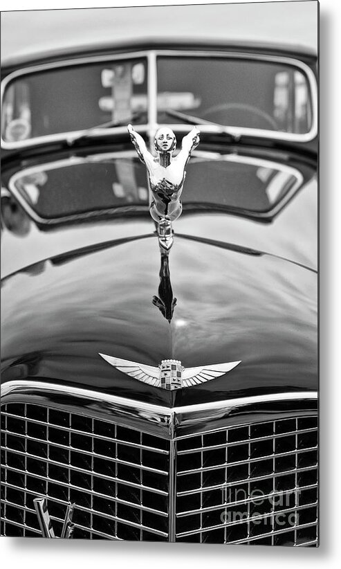 Concours D'elegance Metal Print featuring the photograph Classic Cadillac by Jamie Pham