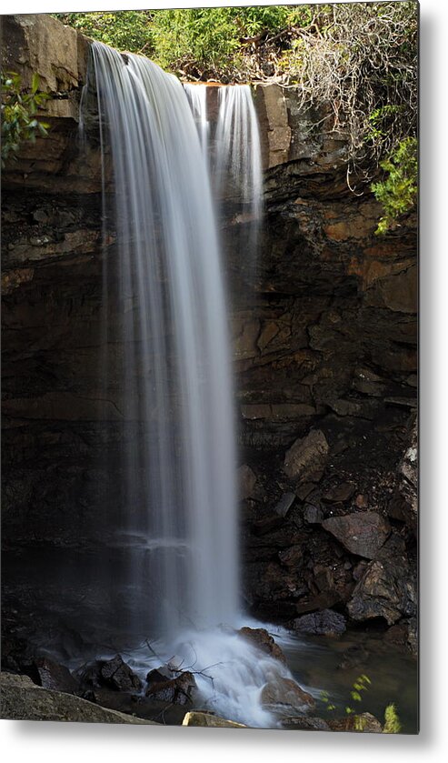 Cucumber Falls Metal Print featuring the photograph Cucumber Falls 3 by Larry Ricker