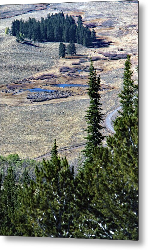 Landscapes Metal Print featuring the photograph Down in the Valley by John Schneider