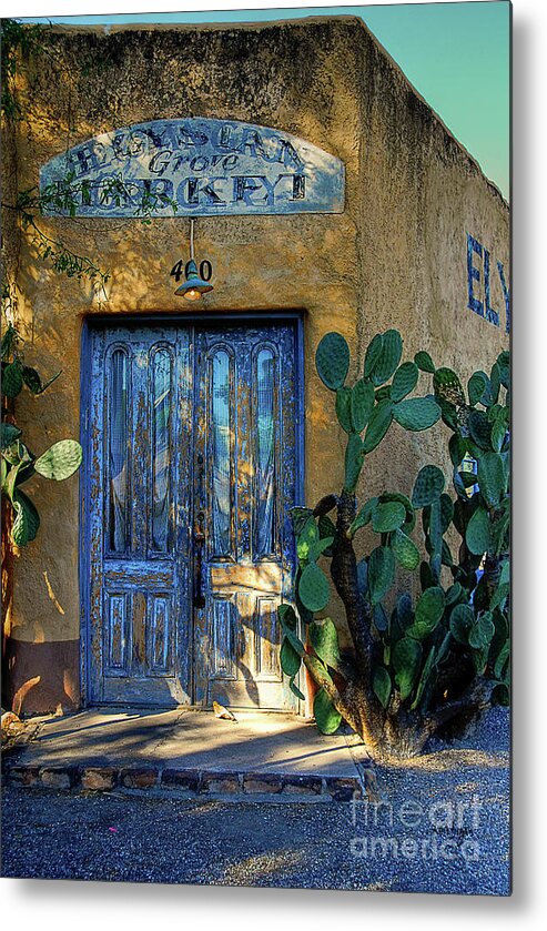 Door Metal Print featuring the photograph Elysian Grove In The Morning by Lois Bryan