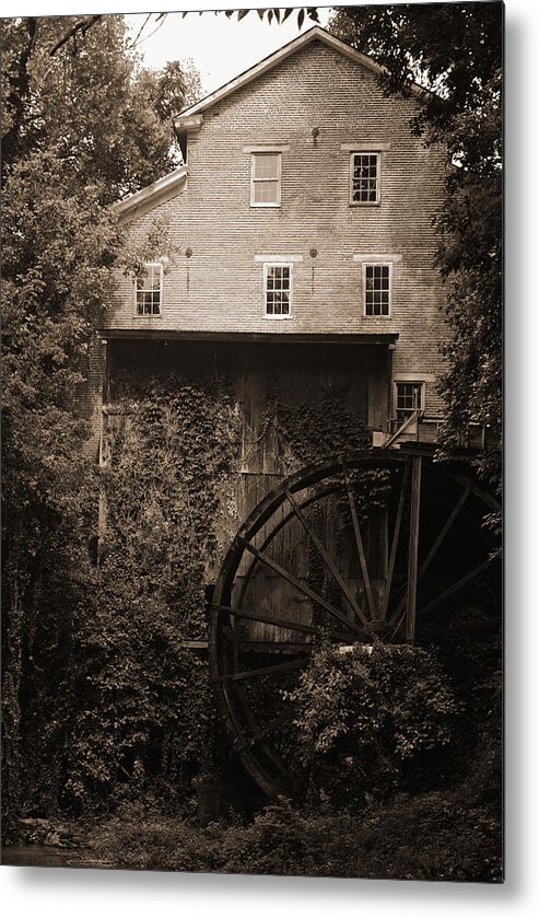 Mill Metal Print featuring the photograph Fall's Mill by George Taylor