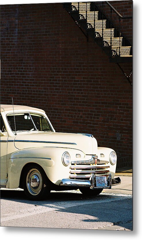 Car Metal Print featuring the photograph Ford by Steve Karol