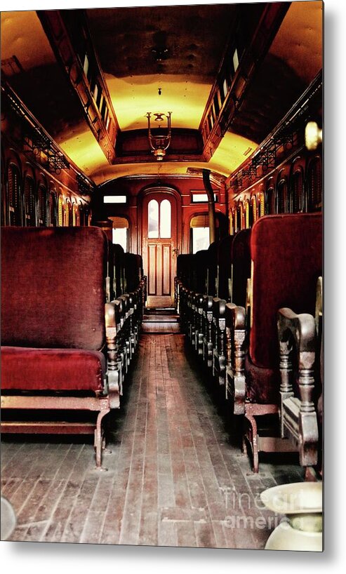 Antique Metal Print featuring the photograph Front Row Seating by Phil Cappiali Jr
