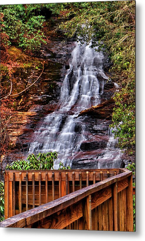 Helton Creek Falls Metal Print featuring the photograph Helton Creek Falls 009 by George Bostian