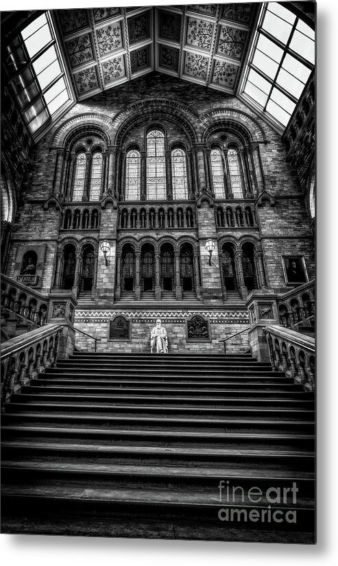 Landmark Metal Print featuring the photograph History Museum London by Adrian Evans