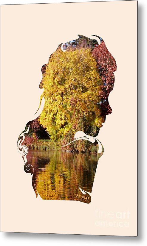 Hommage Metal Print featuring the digital art Extraordinary Homage Mother Earth by Johannes Murat