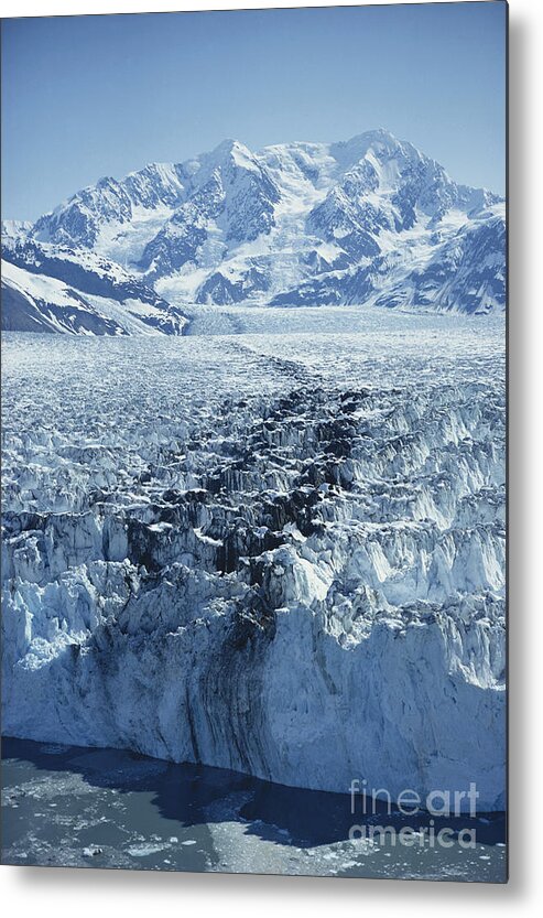 Glacier Metal Print featuring the photograph Hubbard Glacier by Joseph Rychetnik
