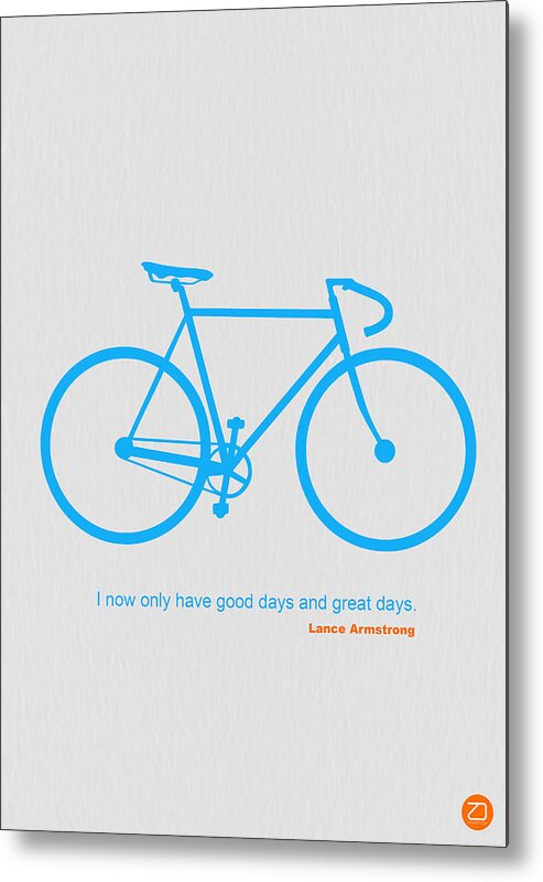  Metal Print featuring the photograph I Have Only Good Days And Great Days by Naxart Studio