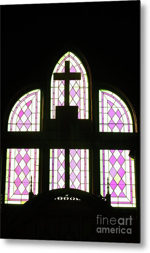 Churches Metal Print featuring the photograph My Fathers House by Joy Tudor