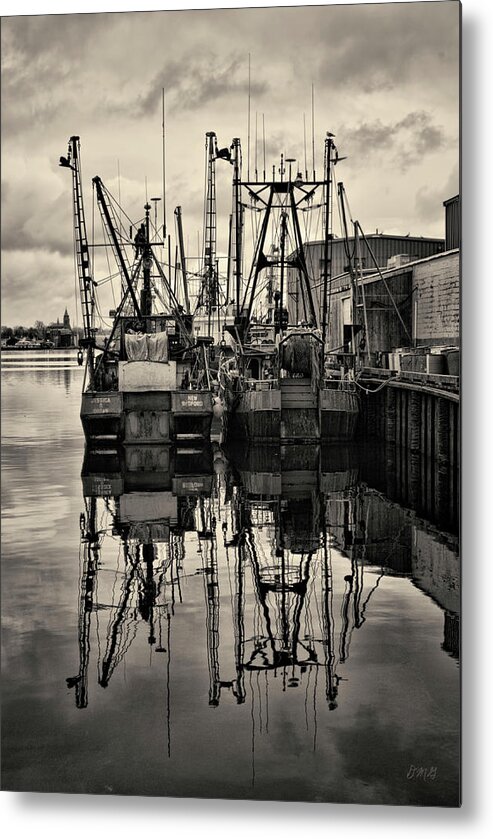 Bedford Metal Print featuring the photograph New Bedford Waterfront No. 1 by David Gordon