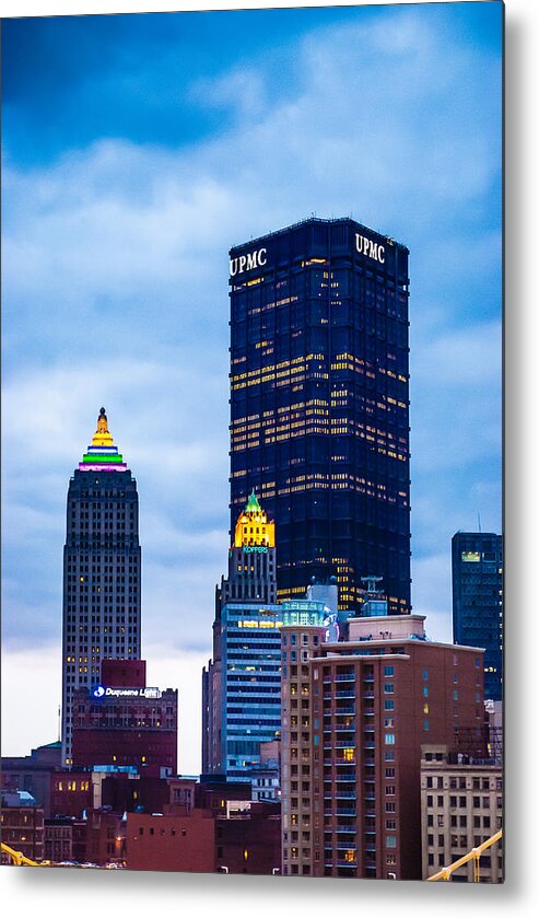 Pittsburgh Metal Print featuring the photograph Pittsburgh - 7012 by Gordon Sarti