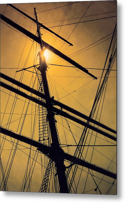 Ship Metal Print featuring the photograph Raise the Sails by Lauri Novak