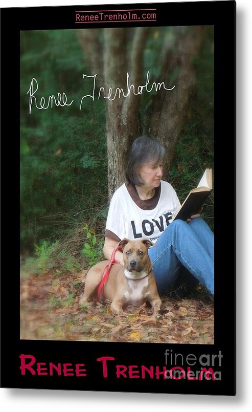 Autographed Metal Print featuring the photograph Renee Trenholm . SIGNED by Renee Trenholm