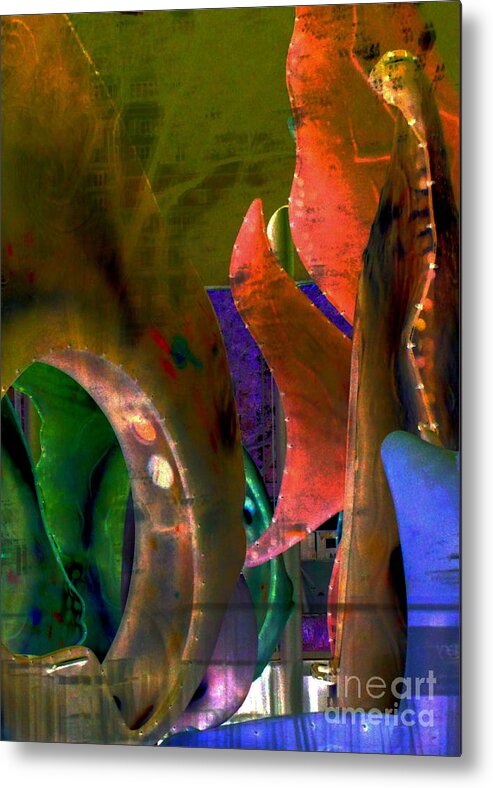 Seaglass Metal Print featuring the photograph Seaglass Invert 3 by Randall Weidner