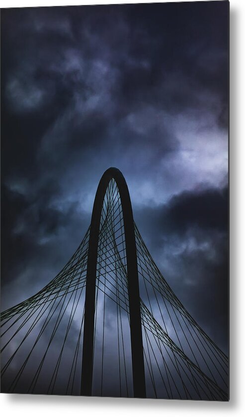 Dallas Metal Print featuring the photograph Storm Light by Peter Hull