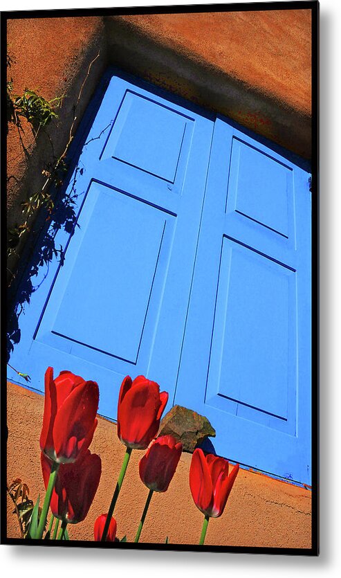 Blue Metal Print featuring the photograph The Blue Above by Ted Keller