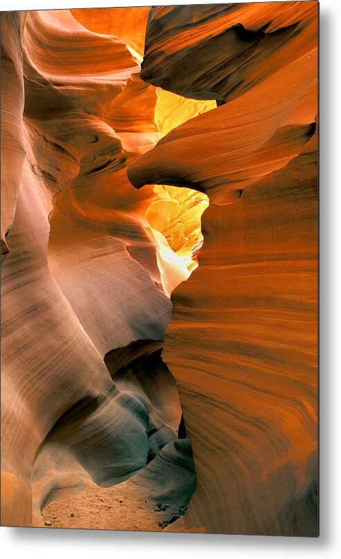 Slot Canyon Metal Print featuring the photograph The Eagle by Frank Houck