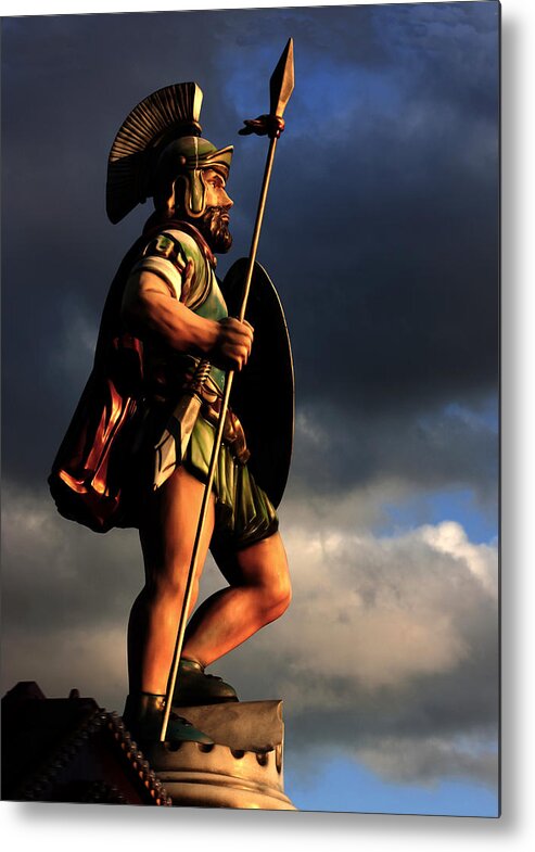 Gladiator Metal Print featuring the photograph The Gladiator by Barbara White