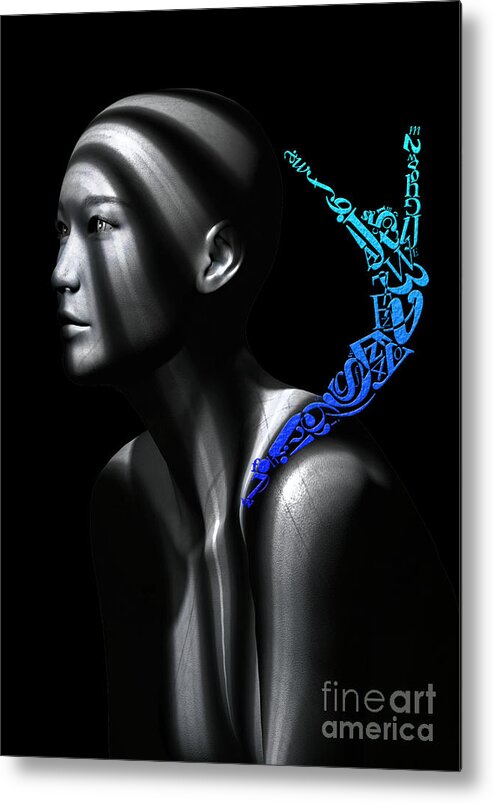 Gymnast Metal Print featuring the digital art The Gymnast by Shadowlea Is